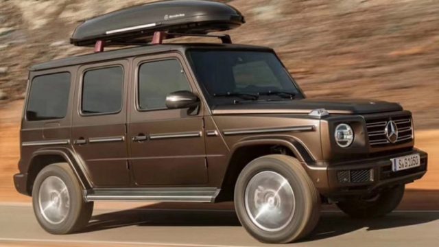 Mercedes-Benz 2019 G-Class Leaked Car Images