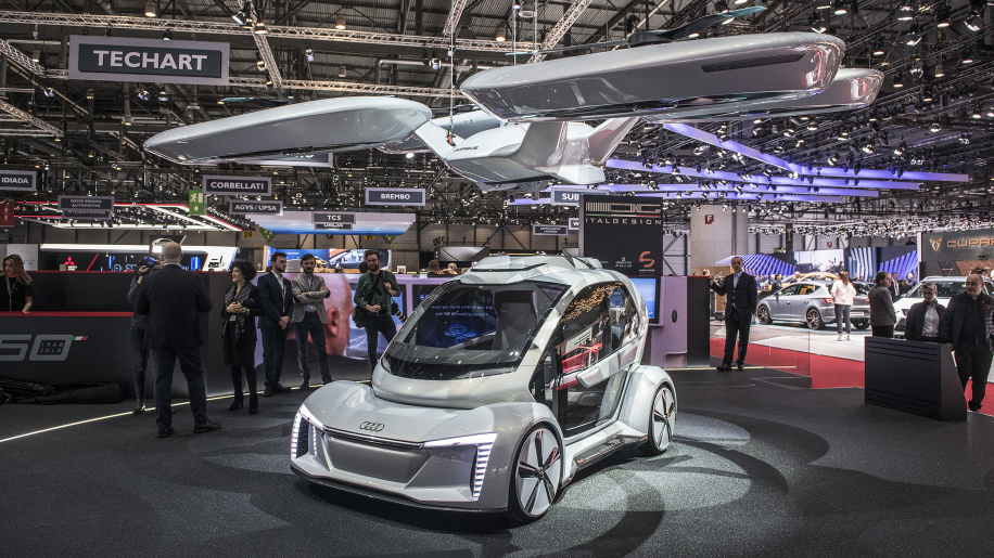 POP UP NEXT: FLYING TAXI IDEA BY AUDI