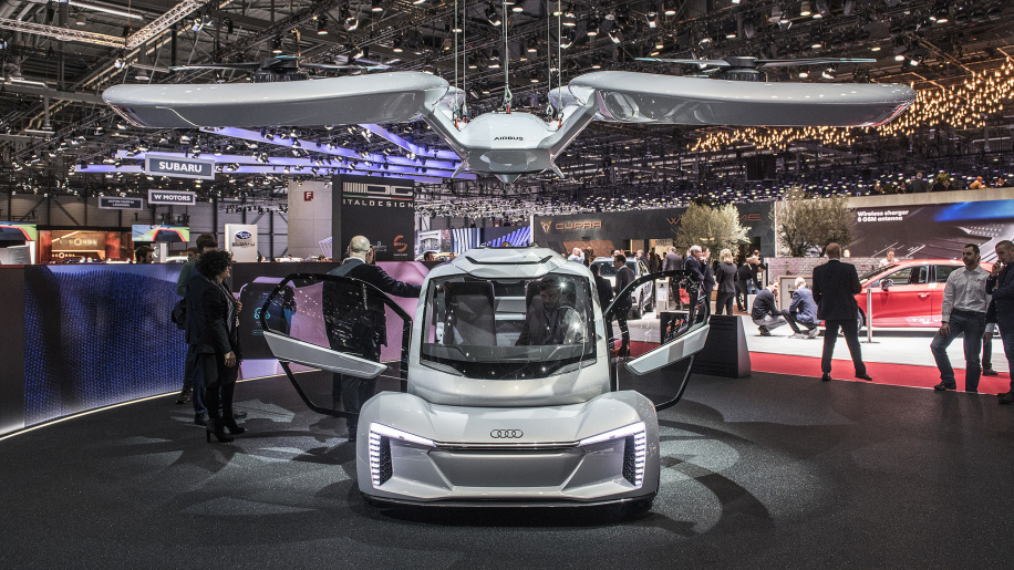 POP UP NEXT: FLYING TAXI IDEA BY AUDI