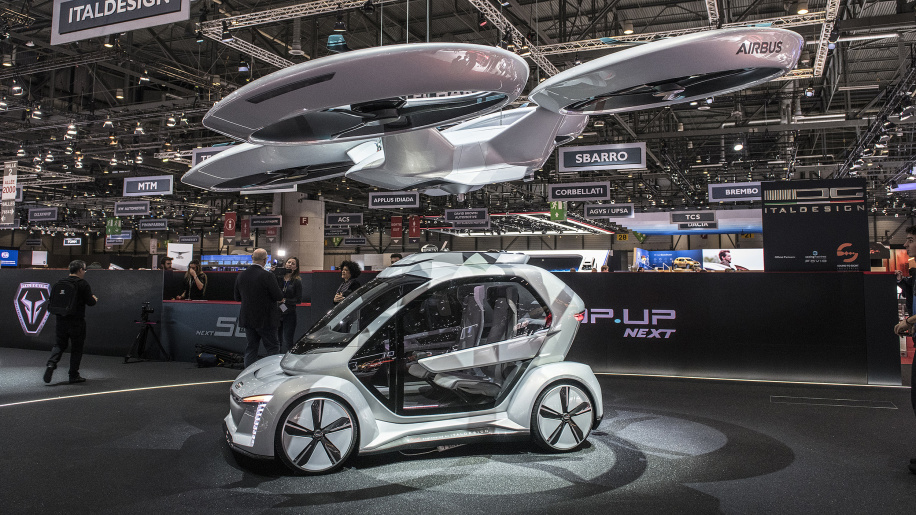 POP UP NEXT: FLYING TAXI IDEA BY AUDI