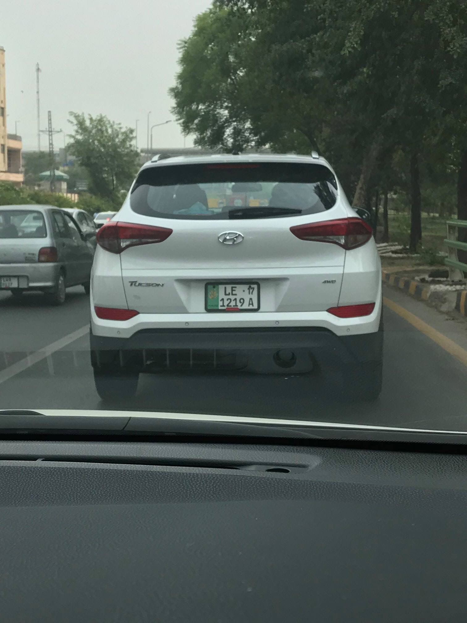 Hyundai Tucson Spotted In Lahore