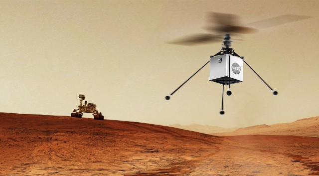 NASA Flies Helicopter on Mars