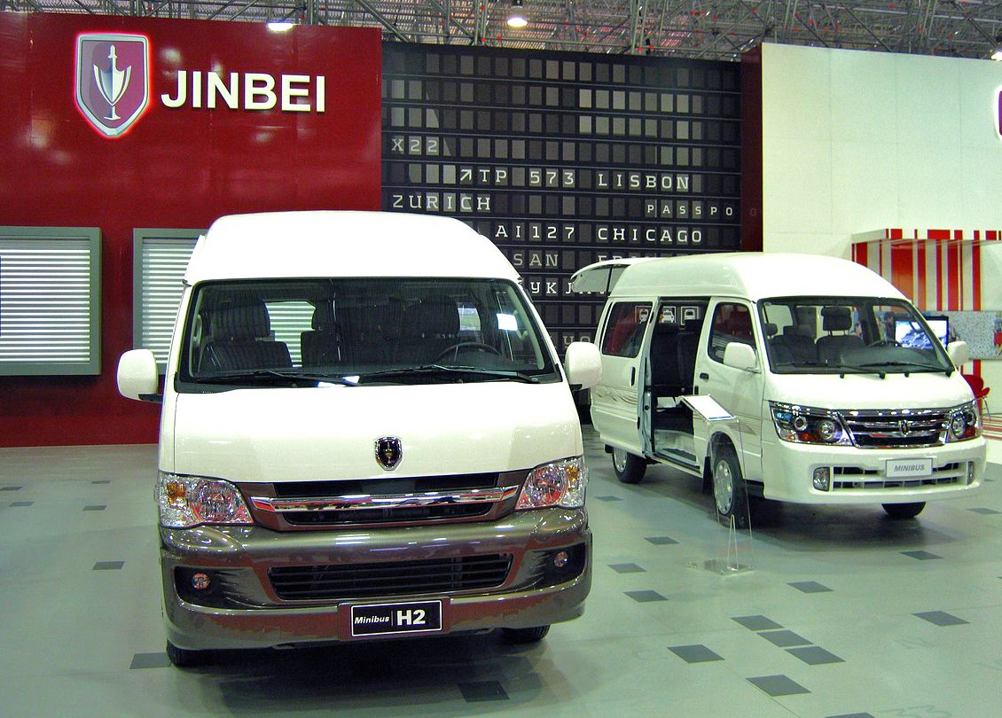 Jinbei Wide Range of Passenger and Commercial  Minivans