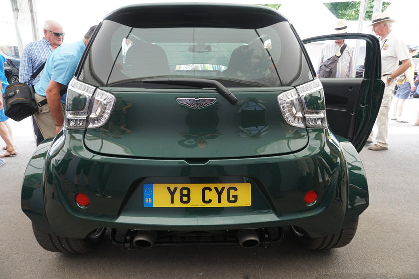 Aston Martin Cygnet V8 430bhp Toyota iQ