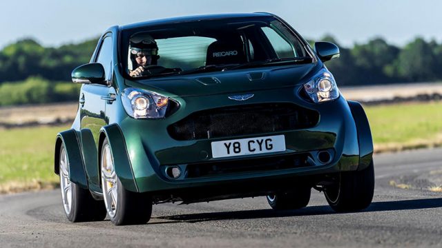 Aston Martin Cygnet V8 430bhp Toyota iQ