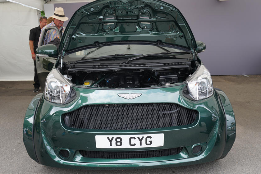 Aston Martin Cygnet V8 430bhp Toyota iQ