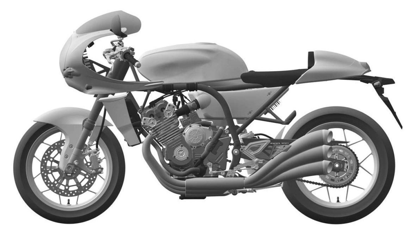 Honda CBX Retro Motorcycle Patent Application Revives Iconic