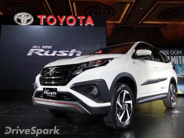 Toyota Rush 2018 Launched 3 Variants officially