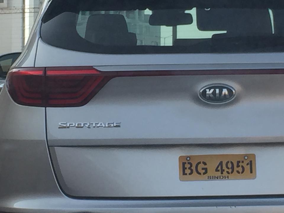 KIA SPORTAGE SPOTTED