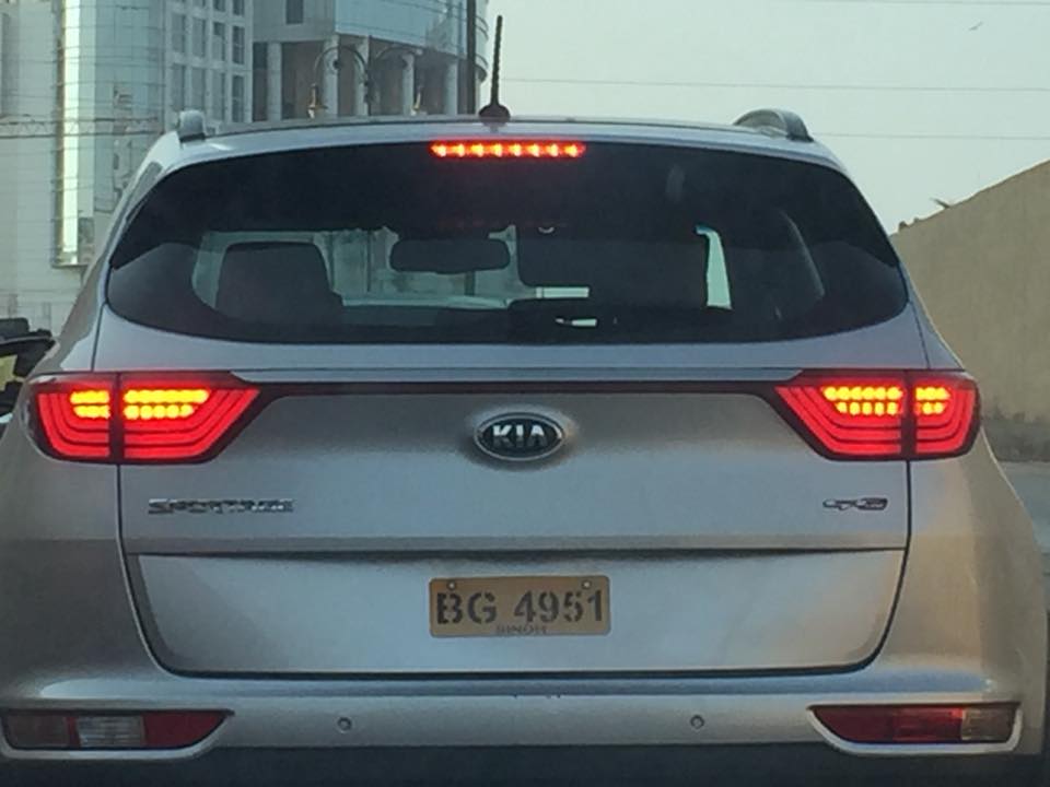 KIA SPORTAGE SPOTTED