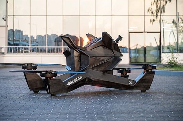 Dubai Police Training on Flying Bikes