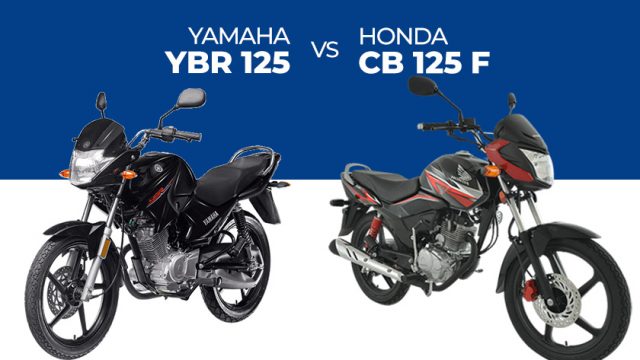 Comparison Between YBR 125 vs. Honda CB 125F