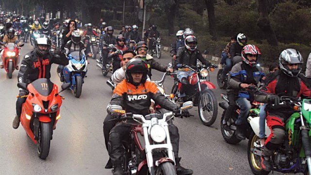 Motor Bikes Entry on Motorways