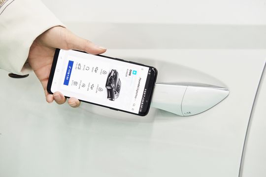 Hyundai Smart Phone Based Digital Key Technology