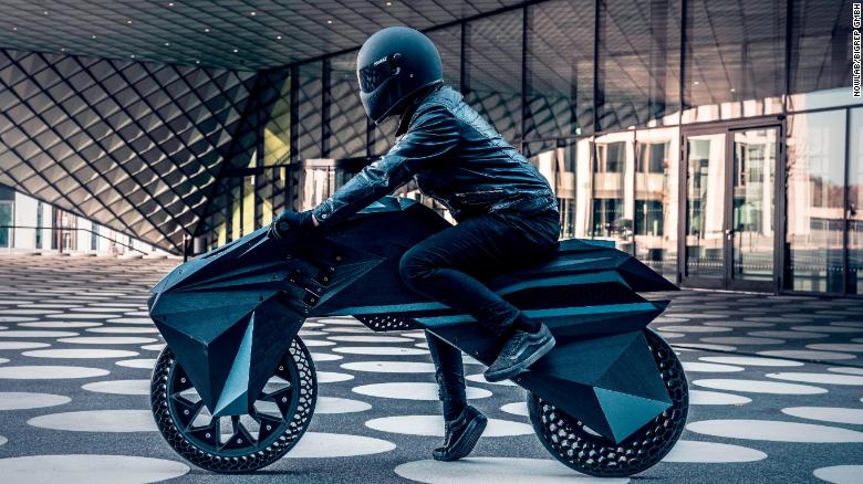 Electric 3D-Printed Motorbike New Revolution in Green Travel