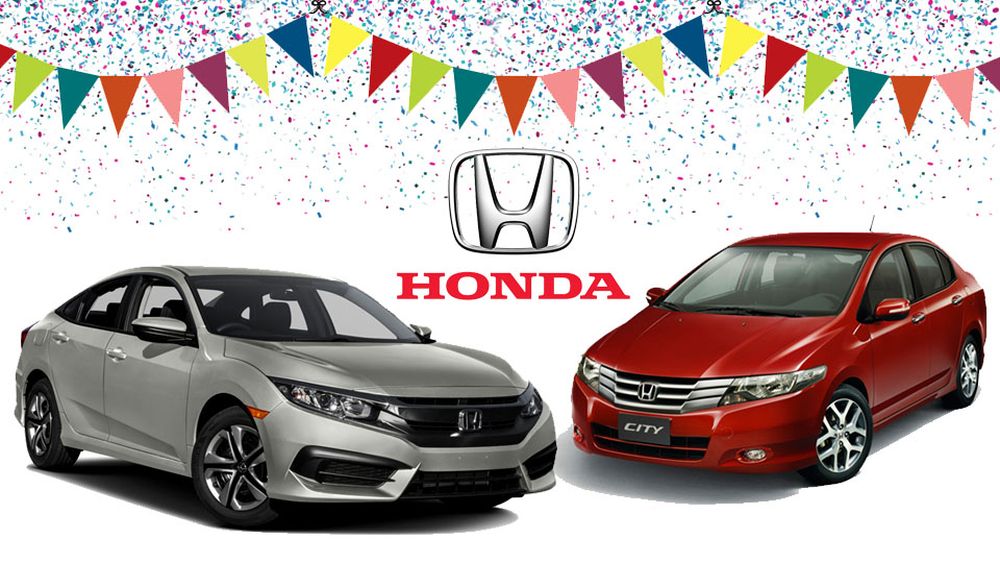 Limited Time Offer for All Variants: Honda Pakistan