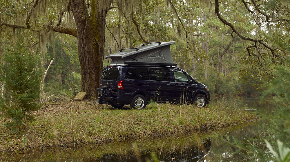 Mercedes Unveils the Camper Van with a new Weekender