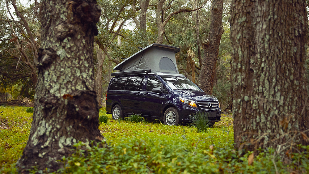 Mercedes Unveils the Camper Van with a new Weekender