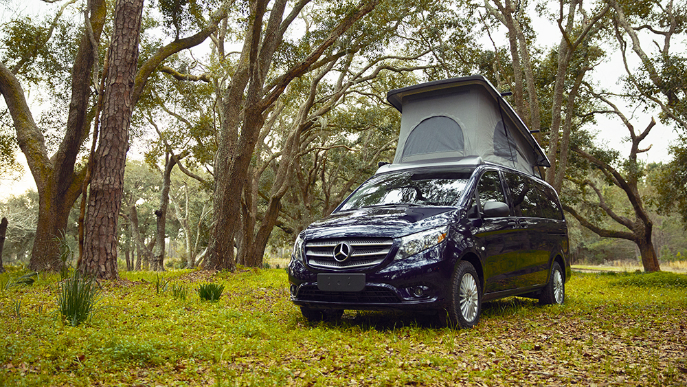 Mercedes Unveils the Camper Van with a new Weekender