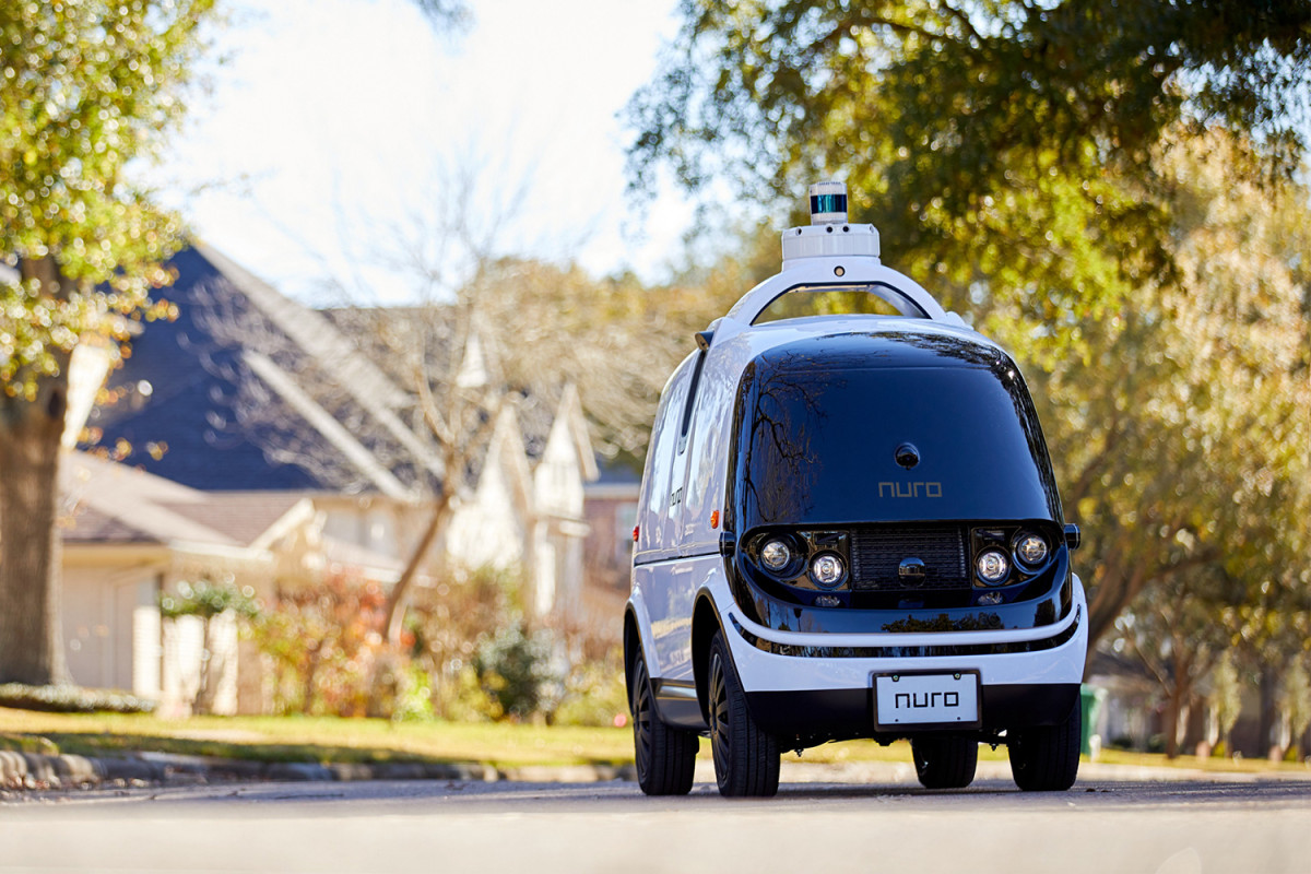 Nuro Introduces Self Driving Vehicle