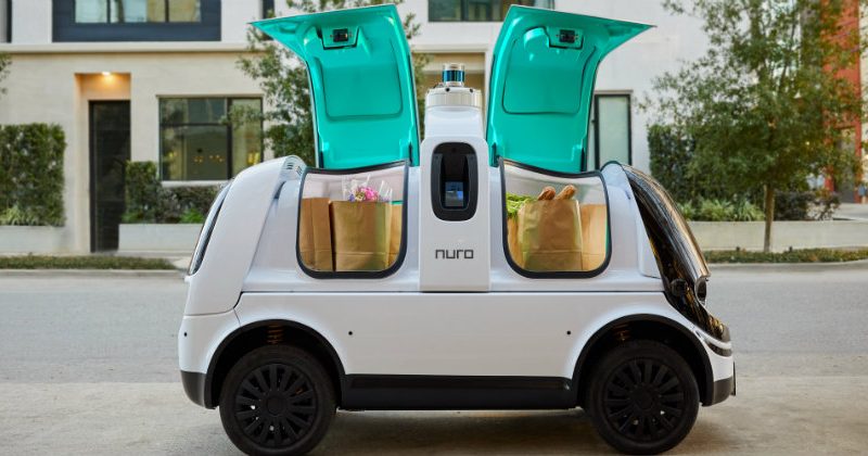 Nuro Introduces Self Driving Vehicle