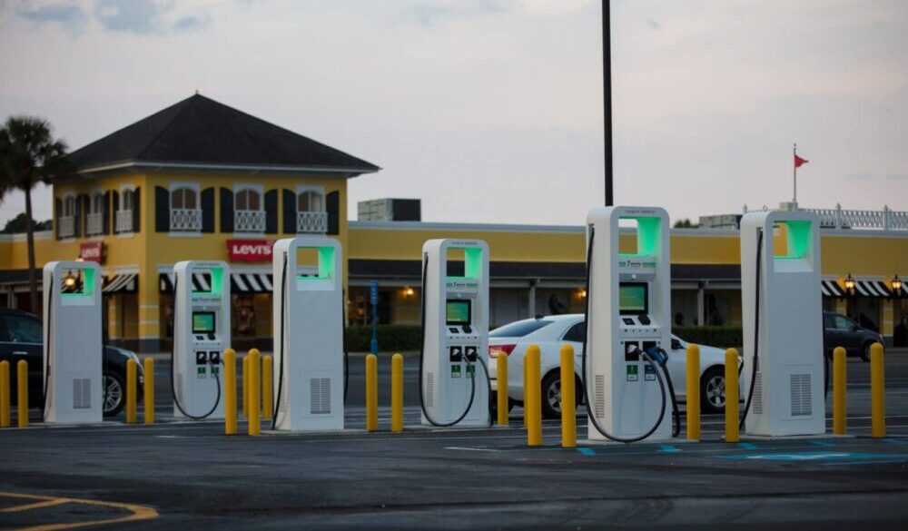 Installation of 24 Electric Vehicle Charging Points Across P