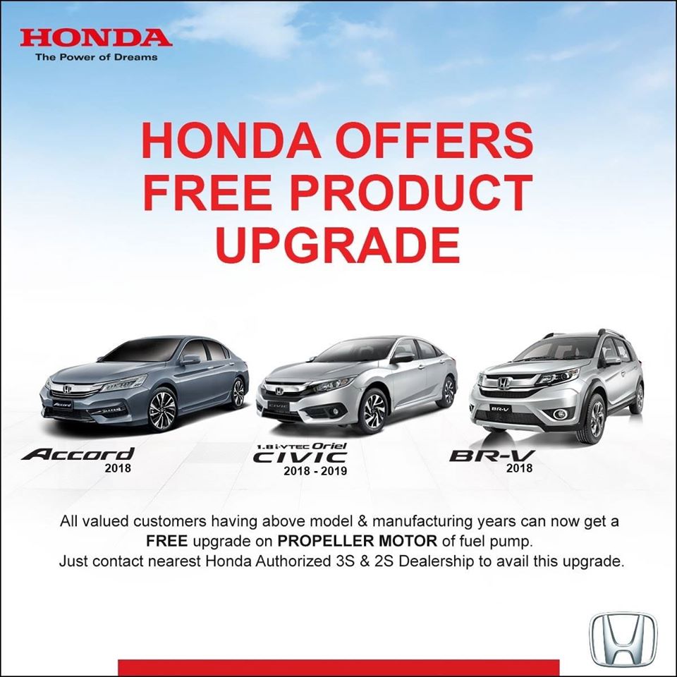 Honda Pakistan Independence Day Special Discount Offer