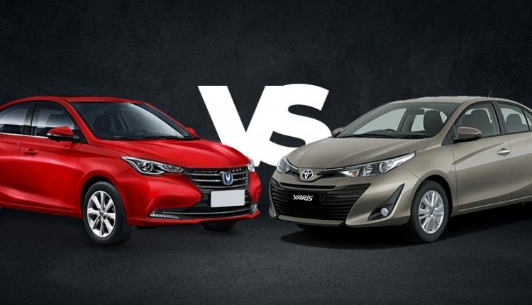 Here Is A Comparison Of Changan Alsvin Vs Toyota Yaris