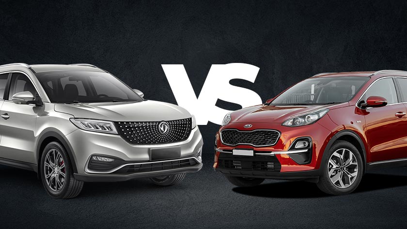 A Brief Comparison Between Kia Sportage Vs Glory 580 Pro