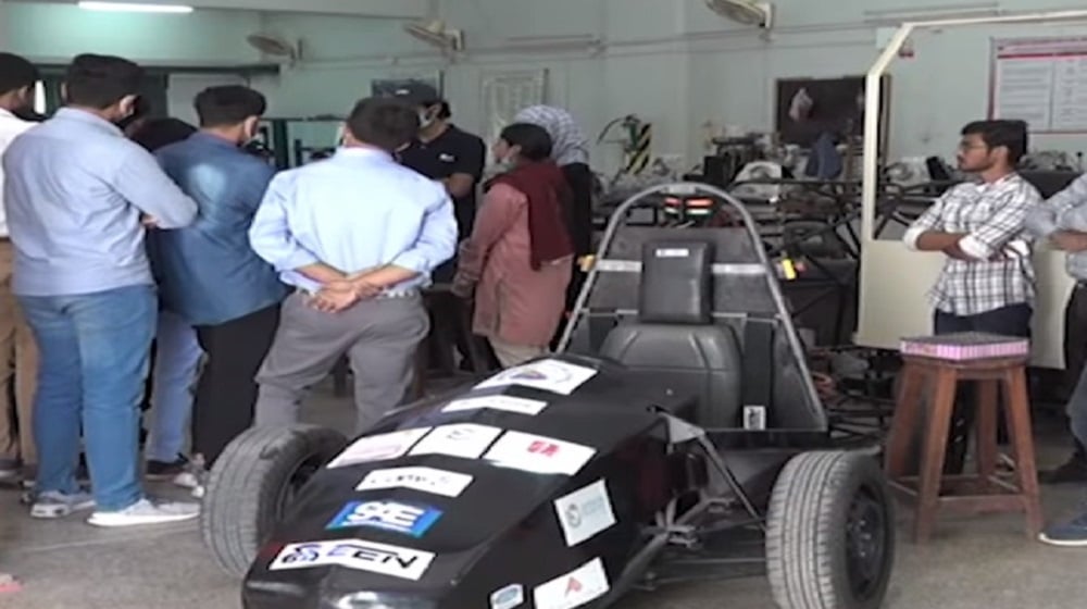 NED University Student Developed Second Electric Car