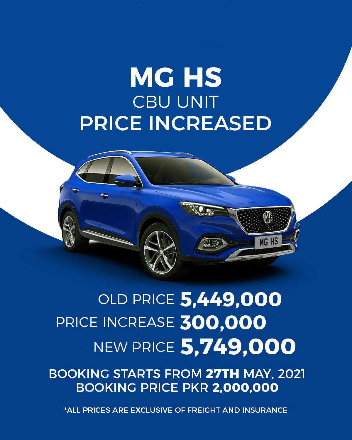 Here’s Why MG Pakistan Increased Price Of MG HS SUV