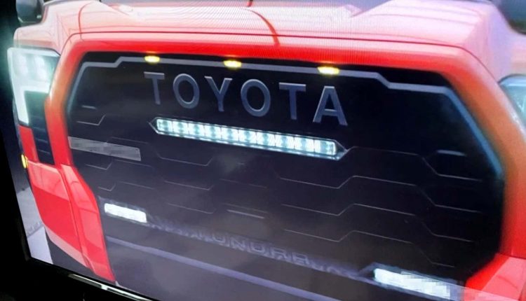 Here Are Leaked Images Of Toyota Tandra