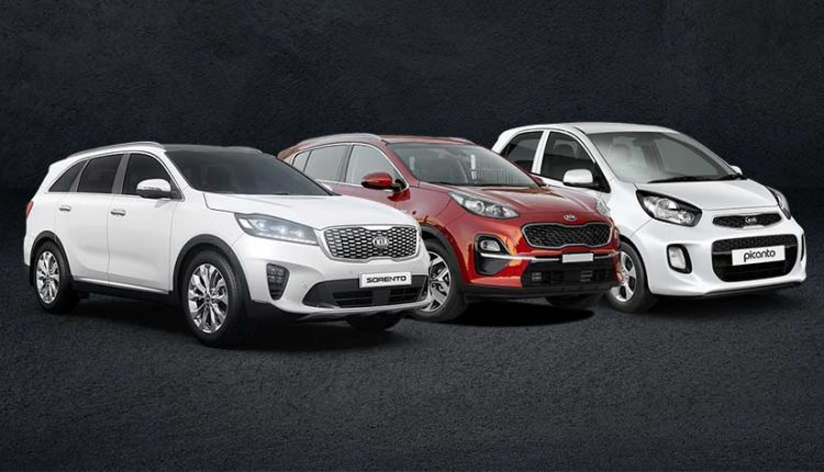 Kia Picanto Kia Sportage Kia Sorento Price Reduction 2021