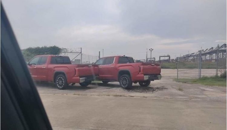 Latest Spy Shots of Toyota Tundra 2022