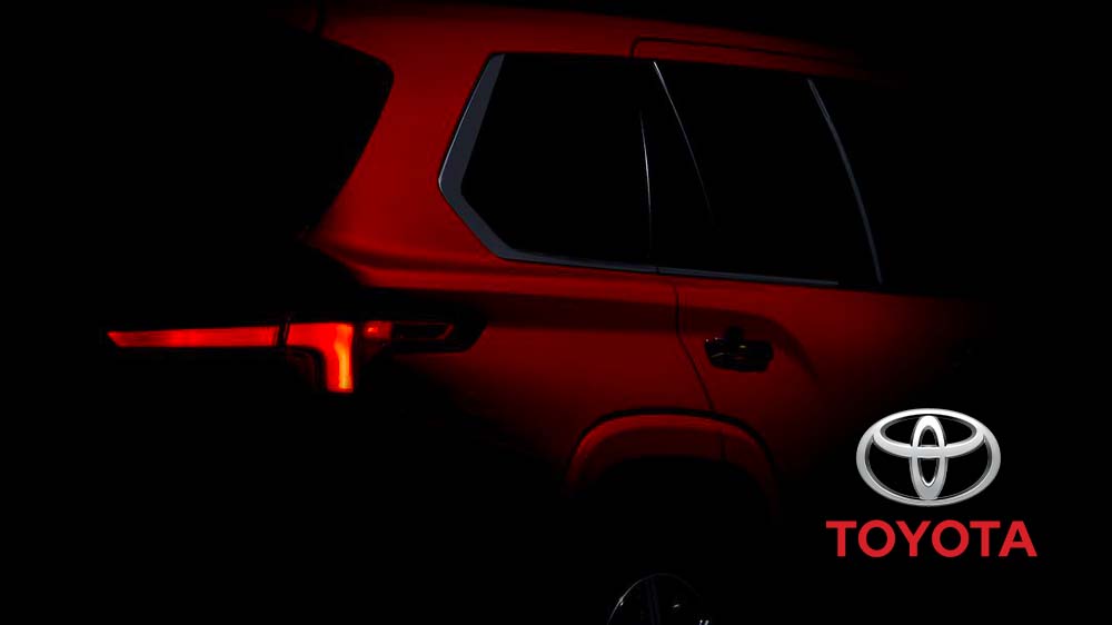 Toyota Releases A Teaser of Biggest SUV