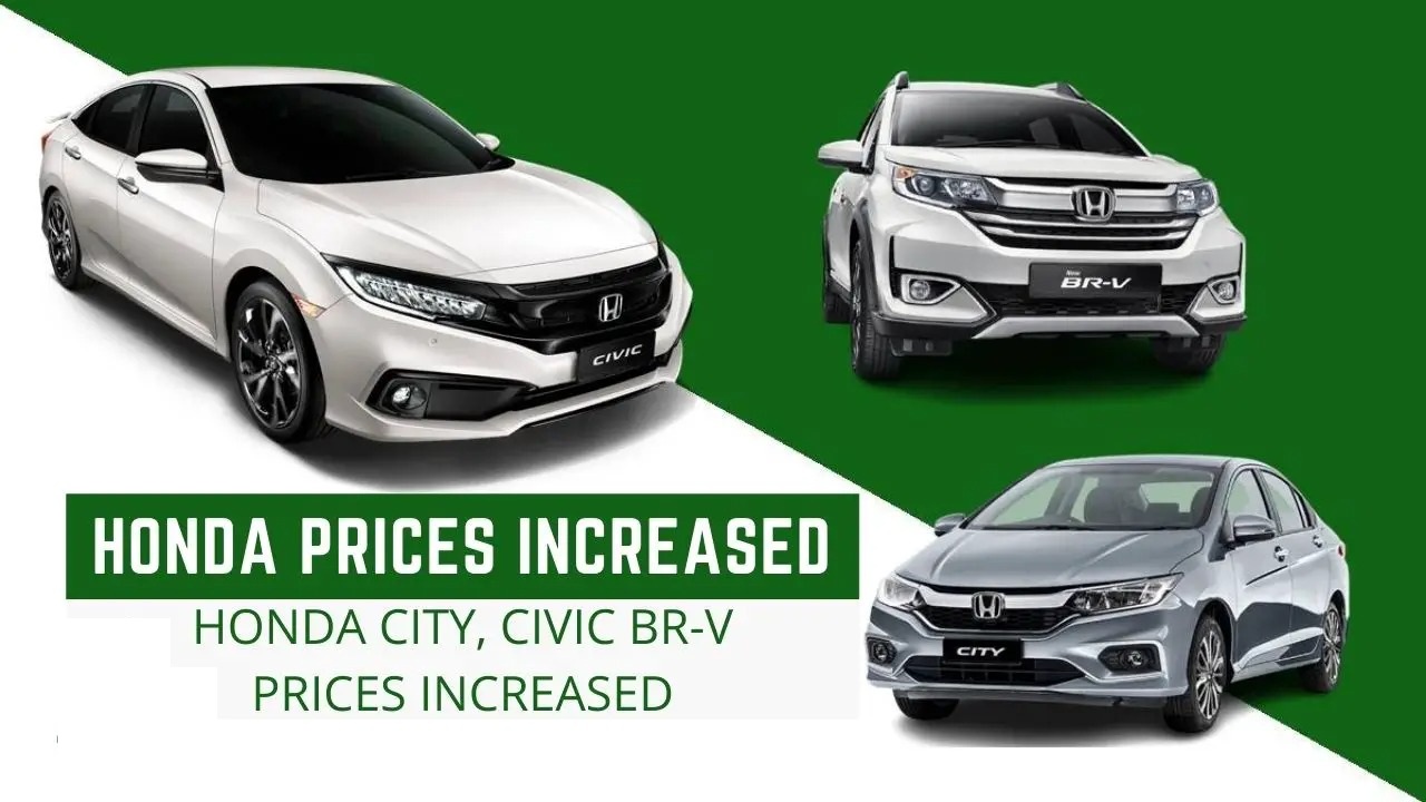 Honda Increases Vehicle Prices Up To 5.5 Lacs PKR