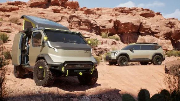 Kia Introduces Two Adventure-Oriented EV Concepts