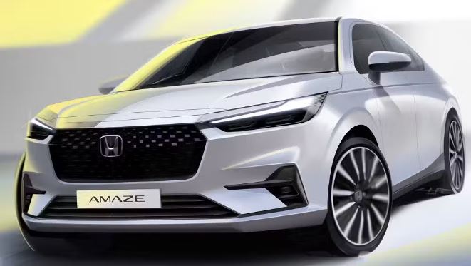 Honda Teases All-New Amaze Sedan for December Launch