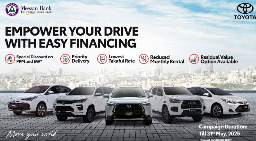 Toyota Pakistan Special Deals for All Models