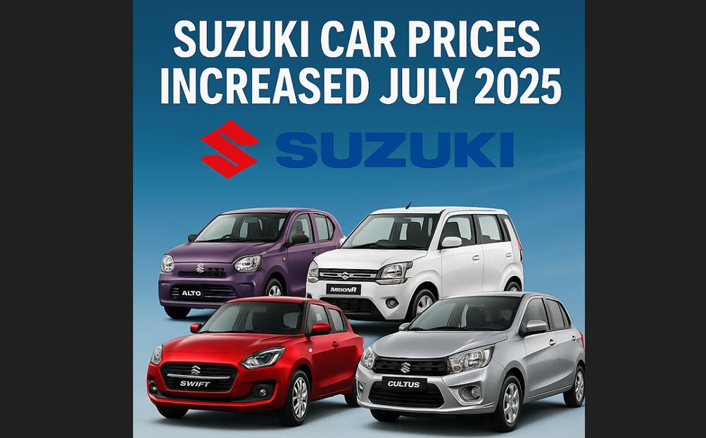 Suzuki Car Prices Increased From July 2025 - Detail Inside