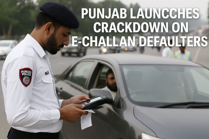 Punjab Launches Crackdown on E-Challan Defaulters
