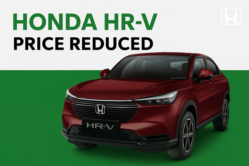 Honda HR-V Price Reduced in Latest Update Honda HR-V Price Reduced in Latest Update