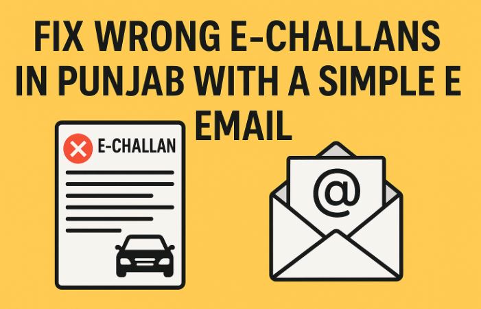 Fix Wrong E‑Challans in Punjab with a Simple Email