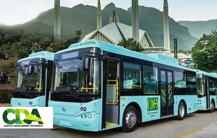Two New Electric Bus Routes Launched in Islamabad - Info