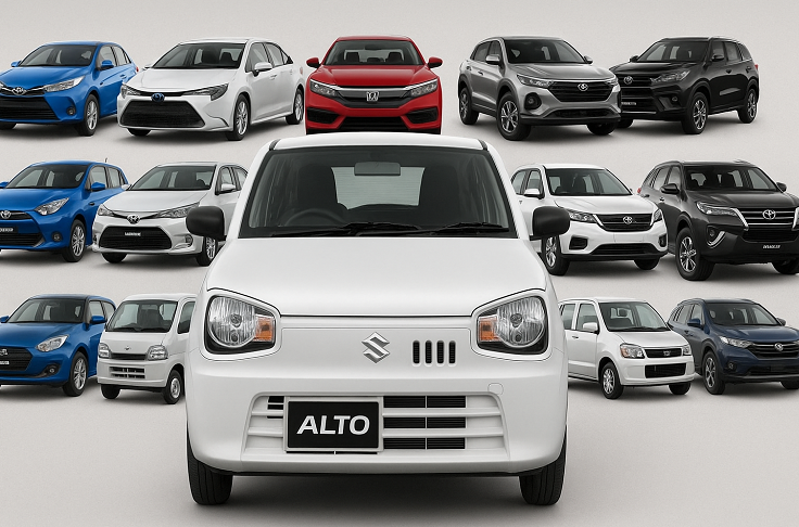 Suzuki Alto Leads November Car Sales In Pakistan - PAMA