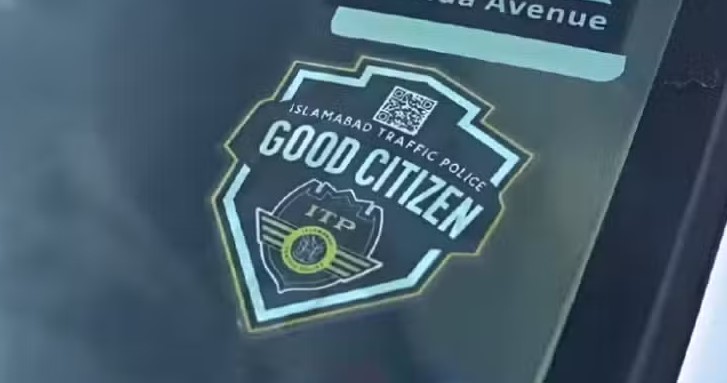 Good Citizen Stickers Introduced for Islamabad Vehicle Owner