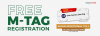 Get Your M-Tag Now with Free Registration