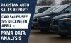 PAMA Reports 5% Drop in Car Sales Last Month 