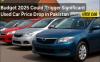 Budget Impact: Used Cars Could Become More Affordable 