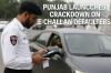 Punjab Launches Crackdown on E-Challan Defaulters 